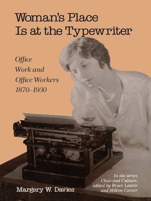 cover image of Woman'S Place Is At the Typewriter